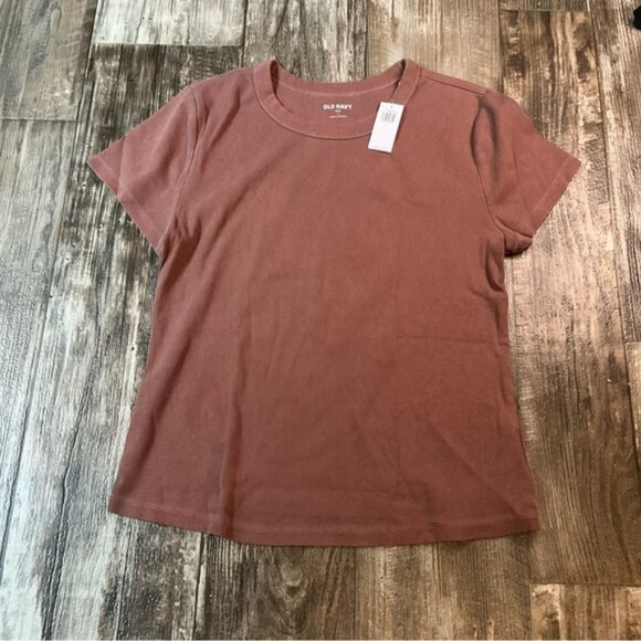 Old Navy Pinkish Short Sleeve Tee Size Large - Picture 1 of 6
